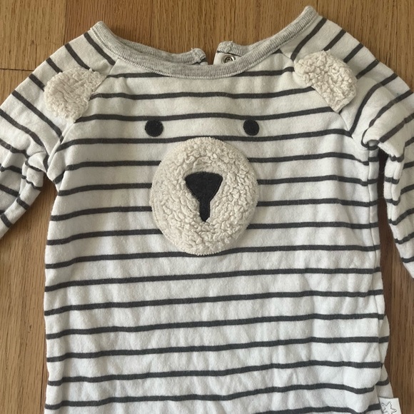 Albetta Fuzzy Bear Romper - Picture 2 of 4